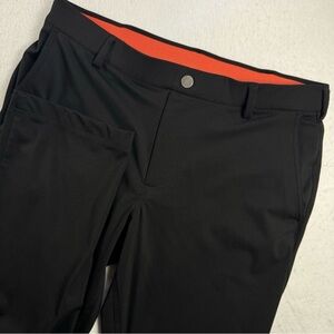 Redvanly Men’s Medium Kent Pull‑On Golf Trouser Tuxedo Black